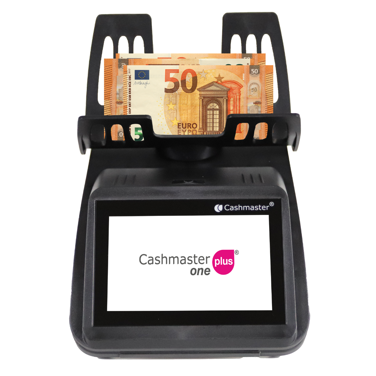 Cashmaster One plus Money Counter counting eur notes