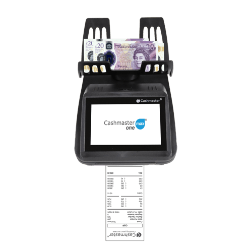 CM1 max money counting machine gbp report printing