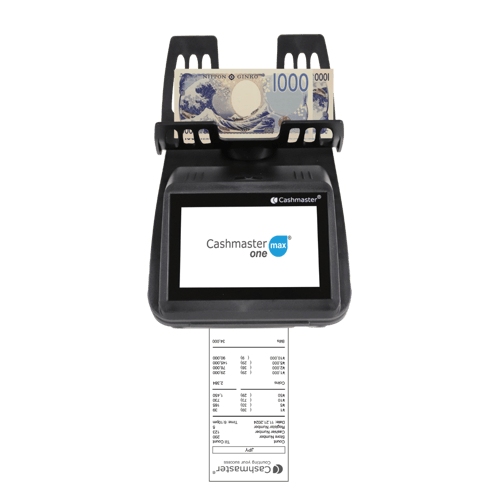 CM1 max money counting machine jpy report printing