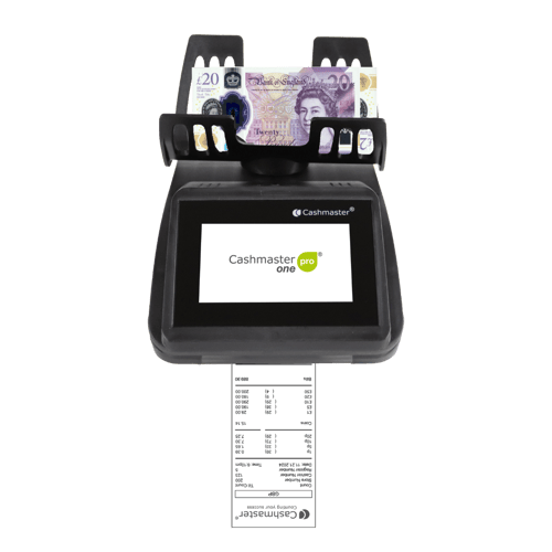 CM1 pro money counting machine gbp report printing