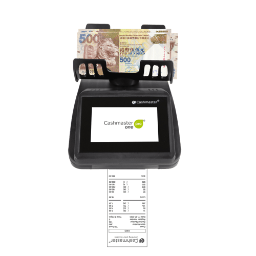 CM1 pro money counting machine hkd report printing