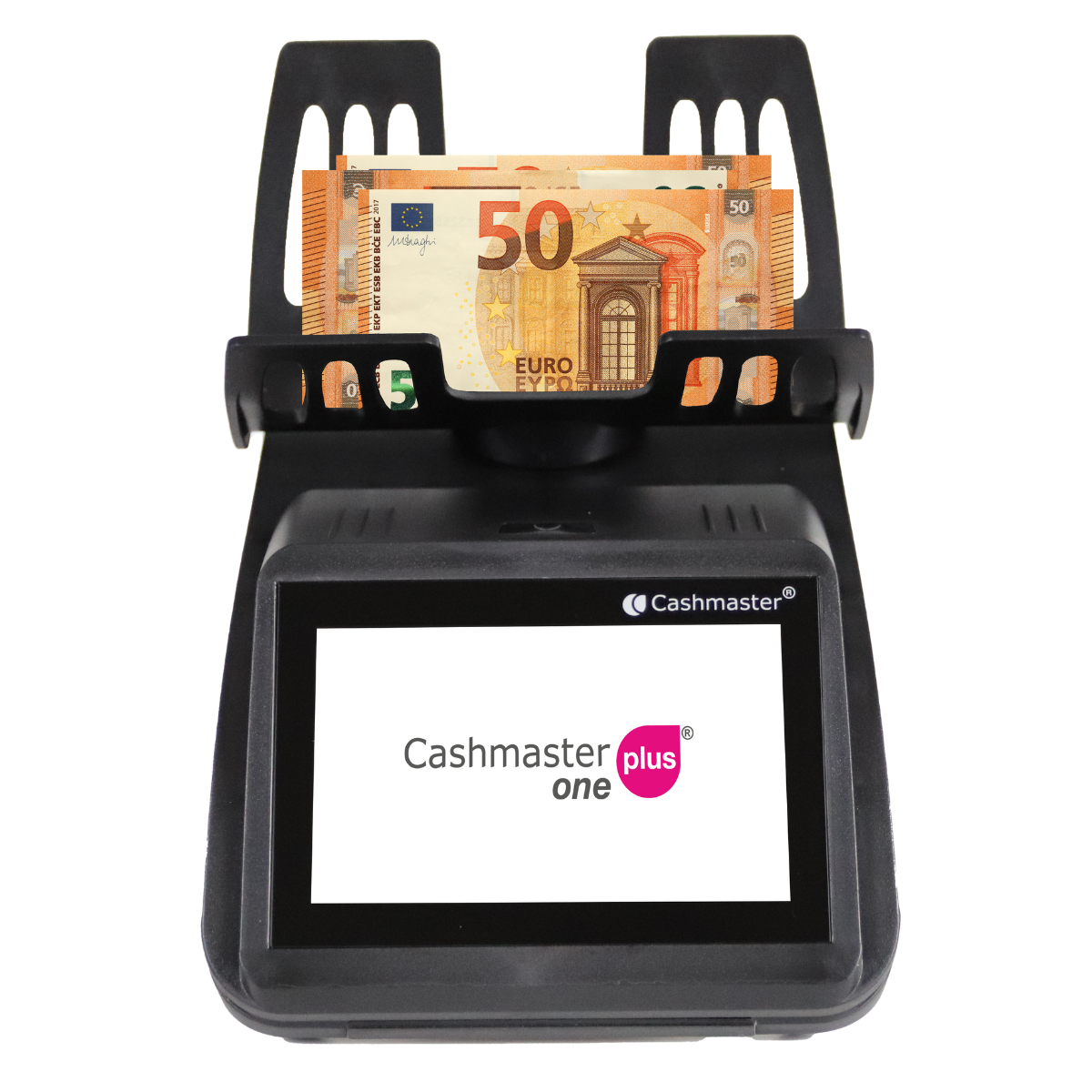 Cashmaster One plus Money Counter counting eur notes