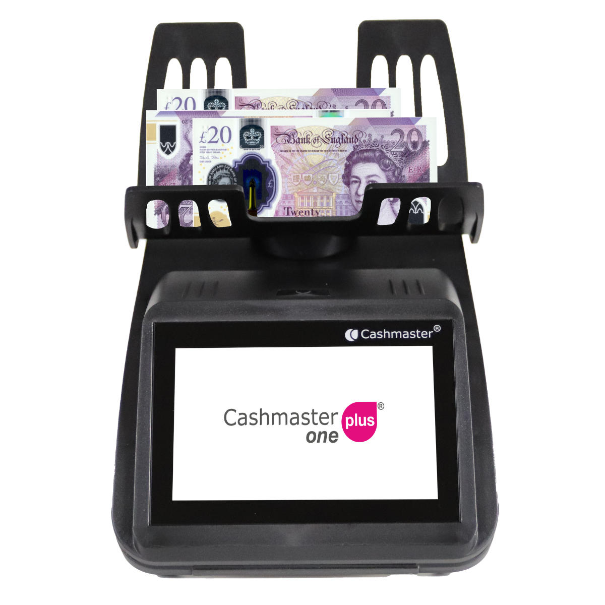 Cashmaster One plus Money Counter counting gbp notes